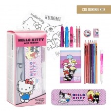 COLOURING STATIONERY SET HELLO KITTY