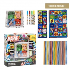 PACK PEGATINAS 1000 PIEZAS MARVEL