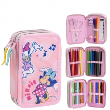 PENCIL CASE WITH ACCESSORIES GIOTTO MINNIE