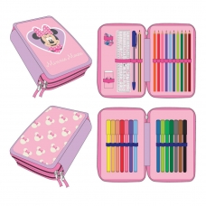 PENCIL CASE WITH ACCESSORIES MINNIE