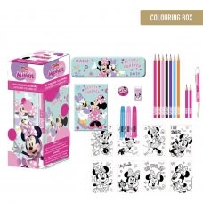 COLOURING STATIONERY SET MINNIE
