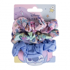 ACCESORIOS PELO COLETERO DE TELA 3 PIEZAS STITCH