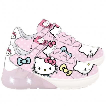 DEPORTIVA SUELA TPR CON LUCES HELLO KITTY