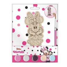 FIGURAS COLOREABLES MADERA MINNIE