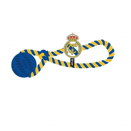 JUGUETE PARA PERRO CUERDA REAL MADRID