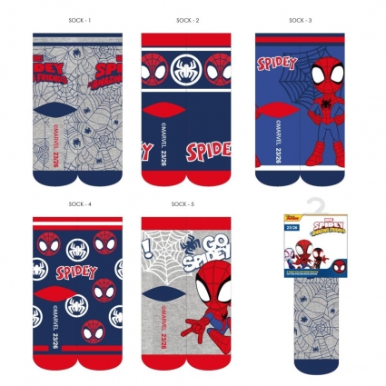 PACK CALCETINES NIÑO SPIDEY