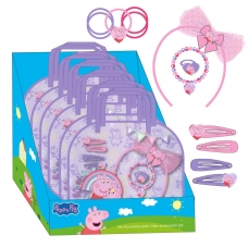 SET DE BELLEZA ACCESORIOS DISPLAY PEPPA PIG