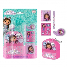 SET DE PAPELERÍA MINIMOCHILA GABBY´S DOLLHOUSE
