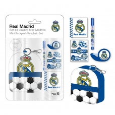 SET DE PAPELERÍA MINIMOCHILA REAL MADRID