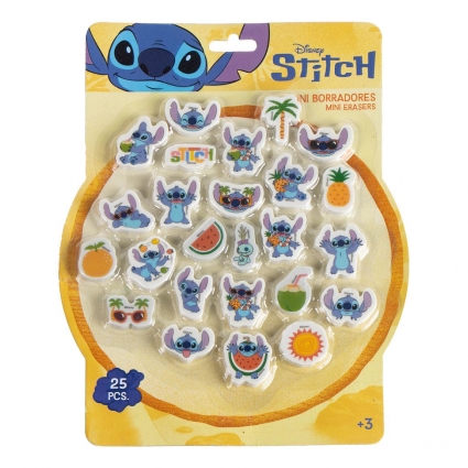 GOMA DE BORRAR PACK x25 STITCH