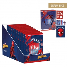 CUADERNO SET SPIDERMAN