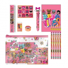SET PAPELERÍA ESCOLAR EVA LOL