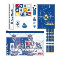 SET PAPELERÍA ESCOLAR EVA REAL MADRID