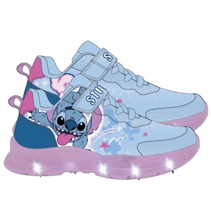 DEPORTIVA SUELA TPR CON LUCES STITCH