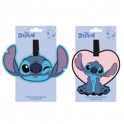 ETIQUETA VIAJE STITCH