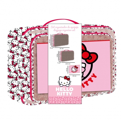 NECESER ASEO VIAJE SET HELLO KITTY
