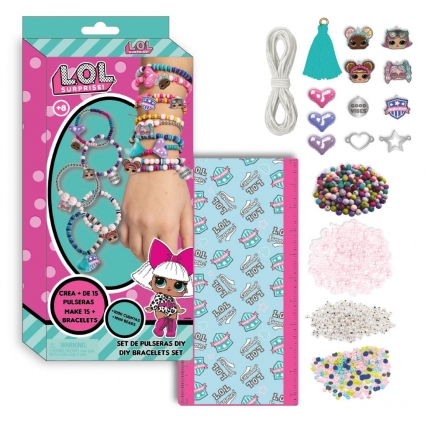 SET DE BELLEZA DIY PULSERA LOL