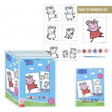SET DE PAPELERÍA COLOREABLE PEPPA PIG