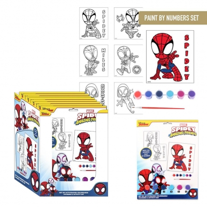 SET DE PAPELERÍA COLOREABLE SPIDEY