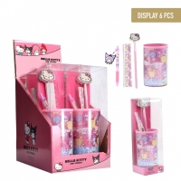 SET DE PAPELERÍA PORTALÁPICES HELLO KITTY