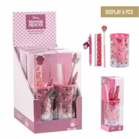 SET DE PAPELERÍA PORTALÁPICES MINNIE