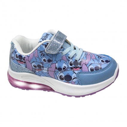 DEPORTIVA SUELA PVC CON LUCES STITCH