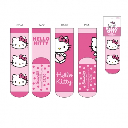 CALCETIN ANTIDESLIZANTE APLICACIONES HELLO KITTY