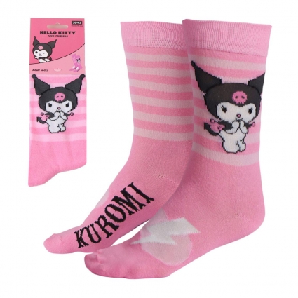 CALCETINES HELLO KITTY KUROMI