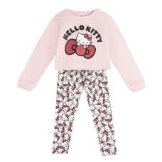 CONJUNTO 2 PIEZAS COTTON BRUSHED LEGGIN HELLO KITTY