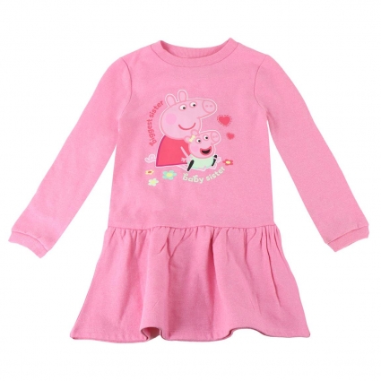 VESTIDO FRENCH TERRY PEPPA PIG