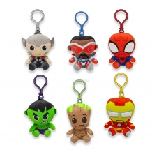 BAG CLIP 24 PIEZAS MARVEL