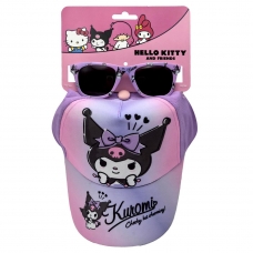 GORRA SET GAFAS DE SOL HELLO KITTY KUROMI