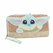 CARTERA POLIPIEL THE MANDALORIAN GROGU