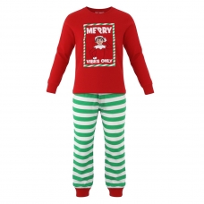 PIJAMA LARGO SINGLE JERSEY NAVIDEÑO THE ELF
