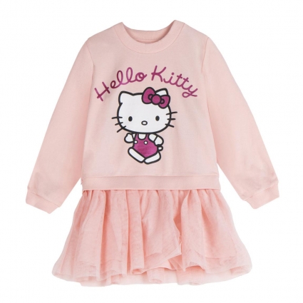 SUDADERA FRENCH TERRY TUL HELLO KITTY