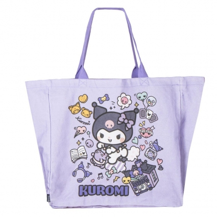 BOLSA SHOPPING XL HELLO KITTY KUROMI