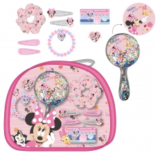 SET DE BELLEZA NECESER ACCESORIOS MINNIE