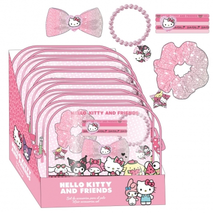 SET DE BELLEZA BOLSITO HELLO KITTY