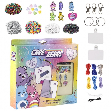 SET DE BELLEZA DIY BAG CLIP CARE BEARS