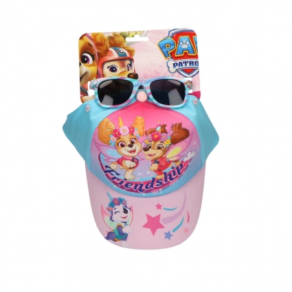GORRA SET GAFAS DE SOL PAW PATROL SKYE