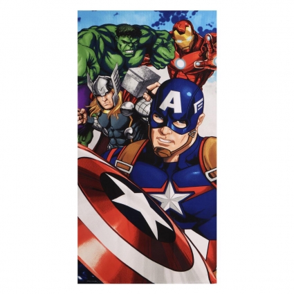 TOALLA MICROFIBRA AVENGERS