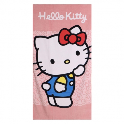 TOALLA ALGODÓN HELLO KITTY
