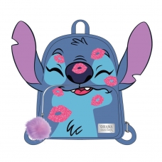 MOCHILA CASUAL MODA APLICACIONES STITCH