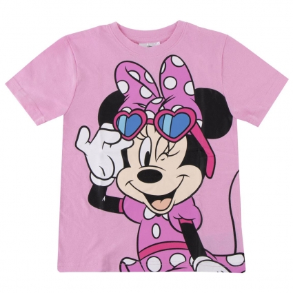 CAMISETA CORTA SINGLE JERSEY MINNIE