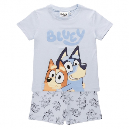 PIJAMA CORTO SINGLE JERSEY BLUEY