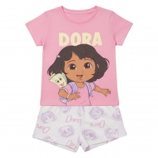 PIJAMA CORTO SINGLE JERSEY DORA LA EXPLORADORA