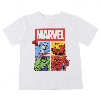 CAMISETA CORTA SINGLE JERSEY MARVEL