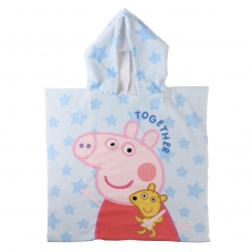 PONCHO MICROFIBRA PEPPA PIG