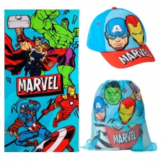 TOALLA SET SAQUITO AVENGERS