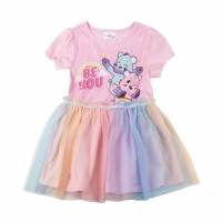VESTIDO SINGLE JERSEY FANTASIA CARE BEARS